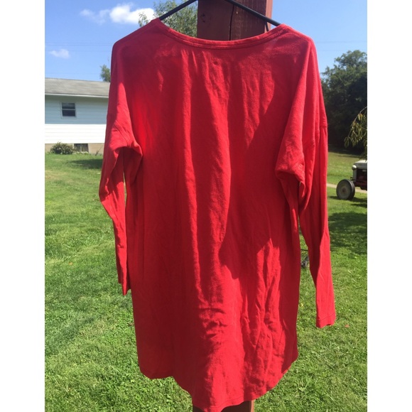 SOLD VS Victoria’s Secret Red Pajama Nightgown - Picture 2 of 3